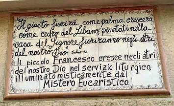 Salmo 92. Segue pensiero di Mons. Don Antonio Chichierchia